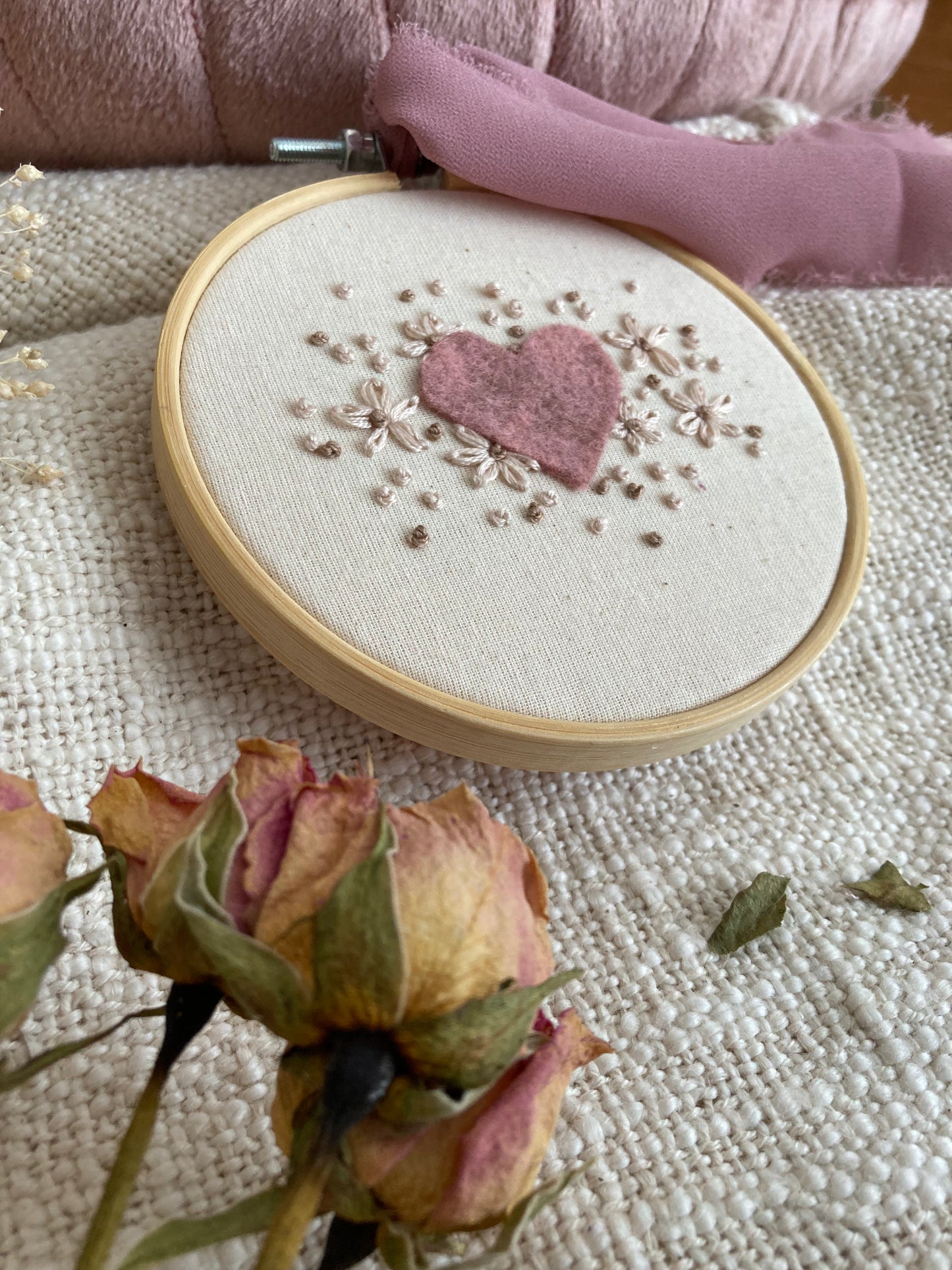 Coeur rose