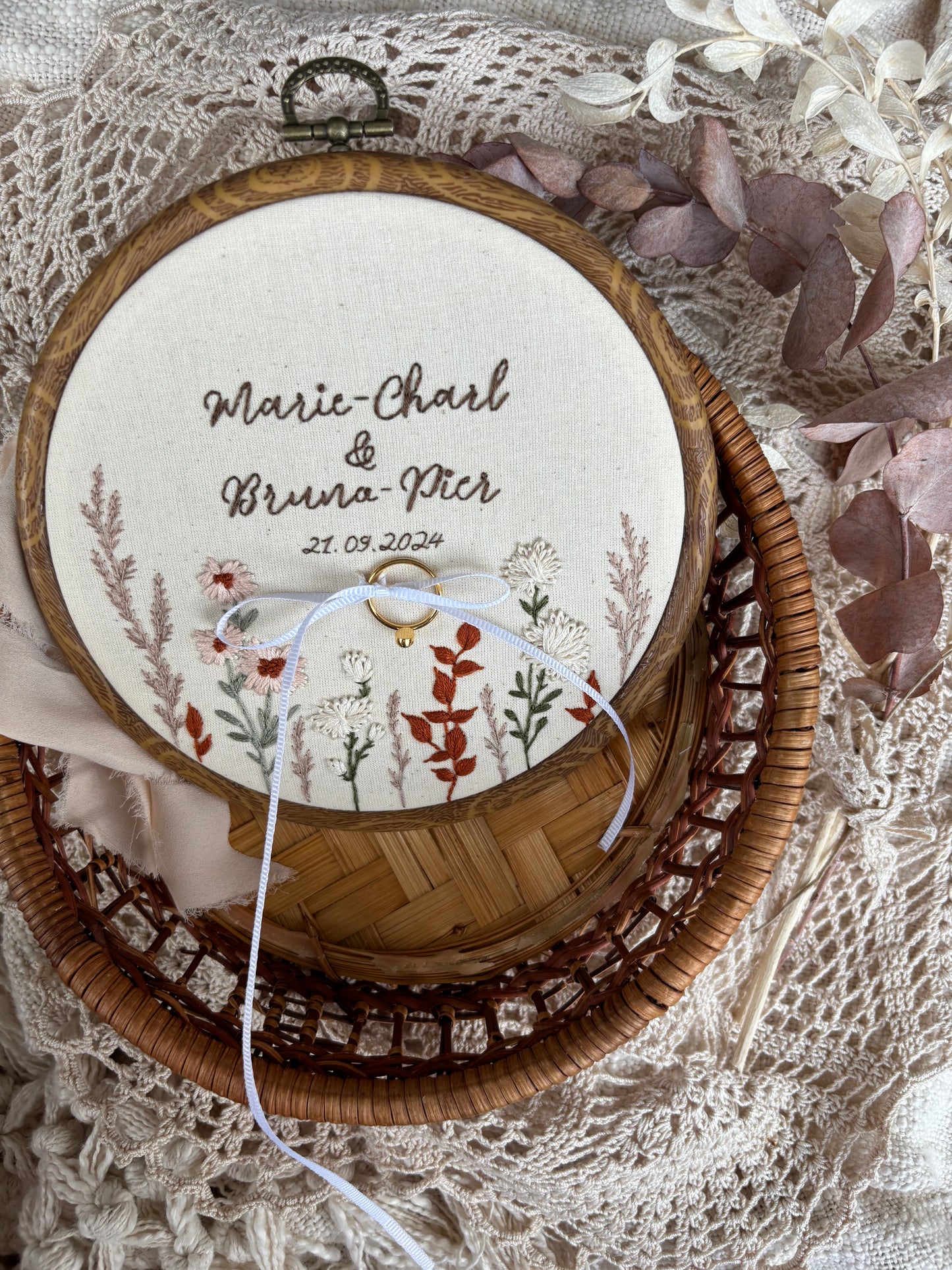 Broderie de mariage