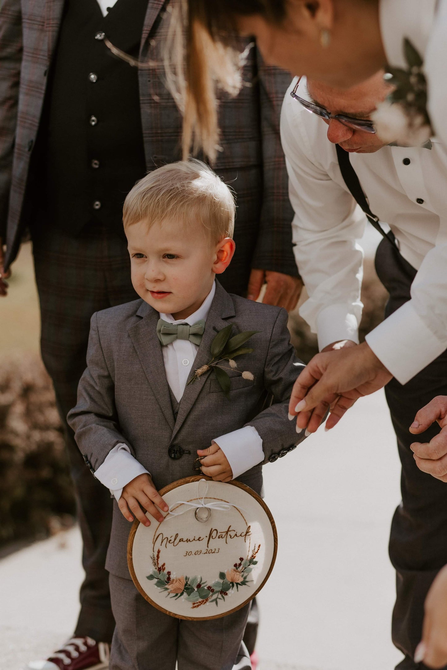 Broderie de mariage