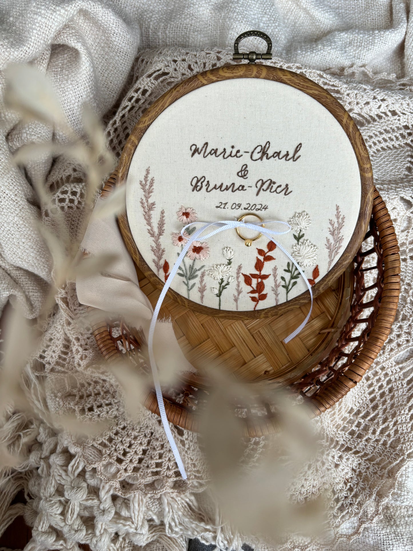 Broderie de mariage