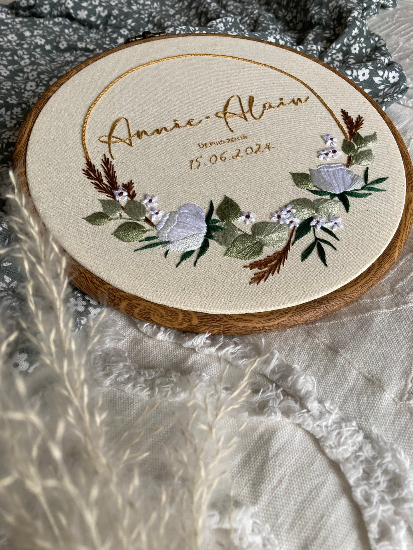 Broderie de mariage