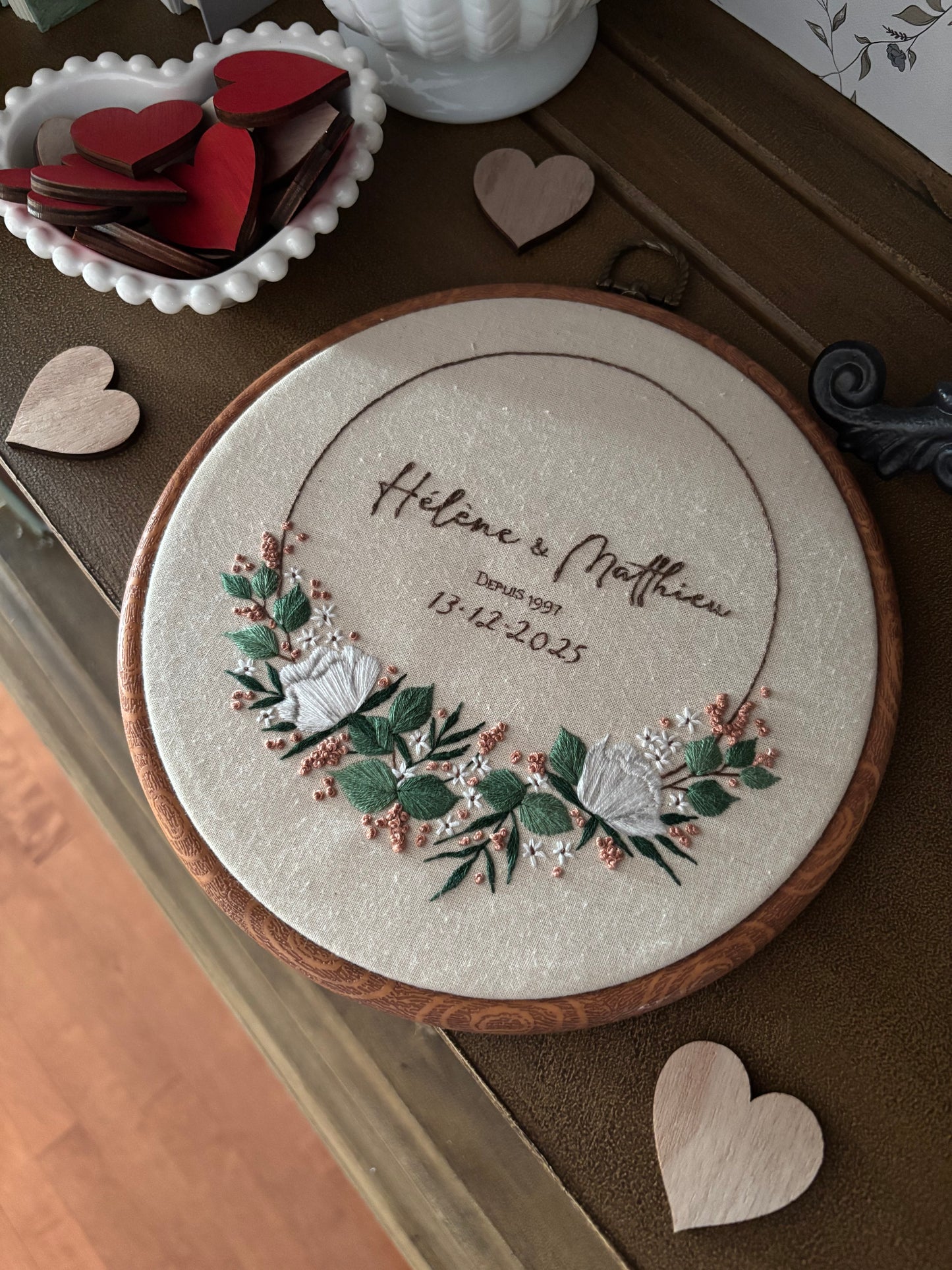 Broderie de mariage