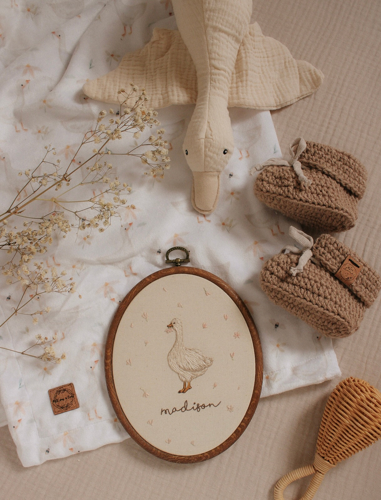 Billie - broderie pour enfant oie