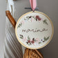 Agathe - broderie pour enfant petites fleurs