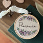 Agathe - broderie pour enfant petites fleurs