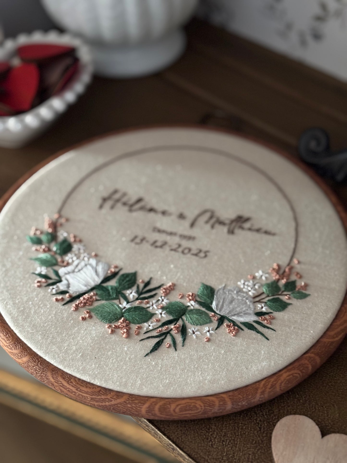 Broderie de mariage