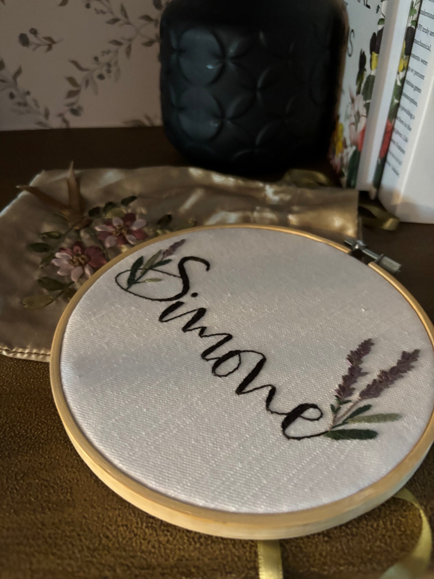 Prénom et fleur