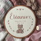 Éléanore - broderie pour enfant ourson
