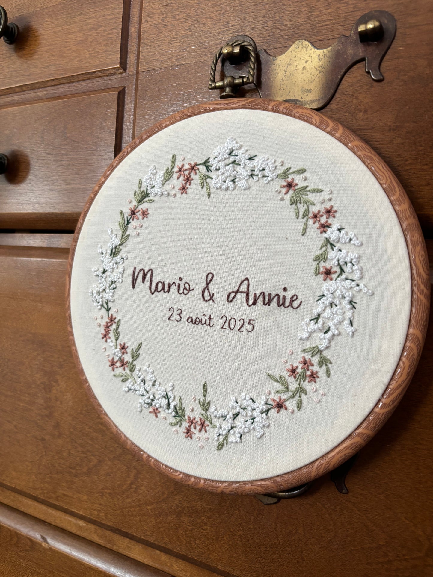 Broderie de mariage