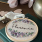 Agathe - broderie pour enfant petites fleurs