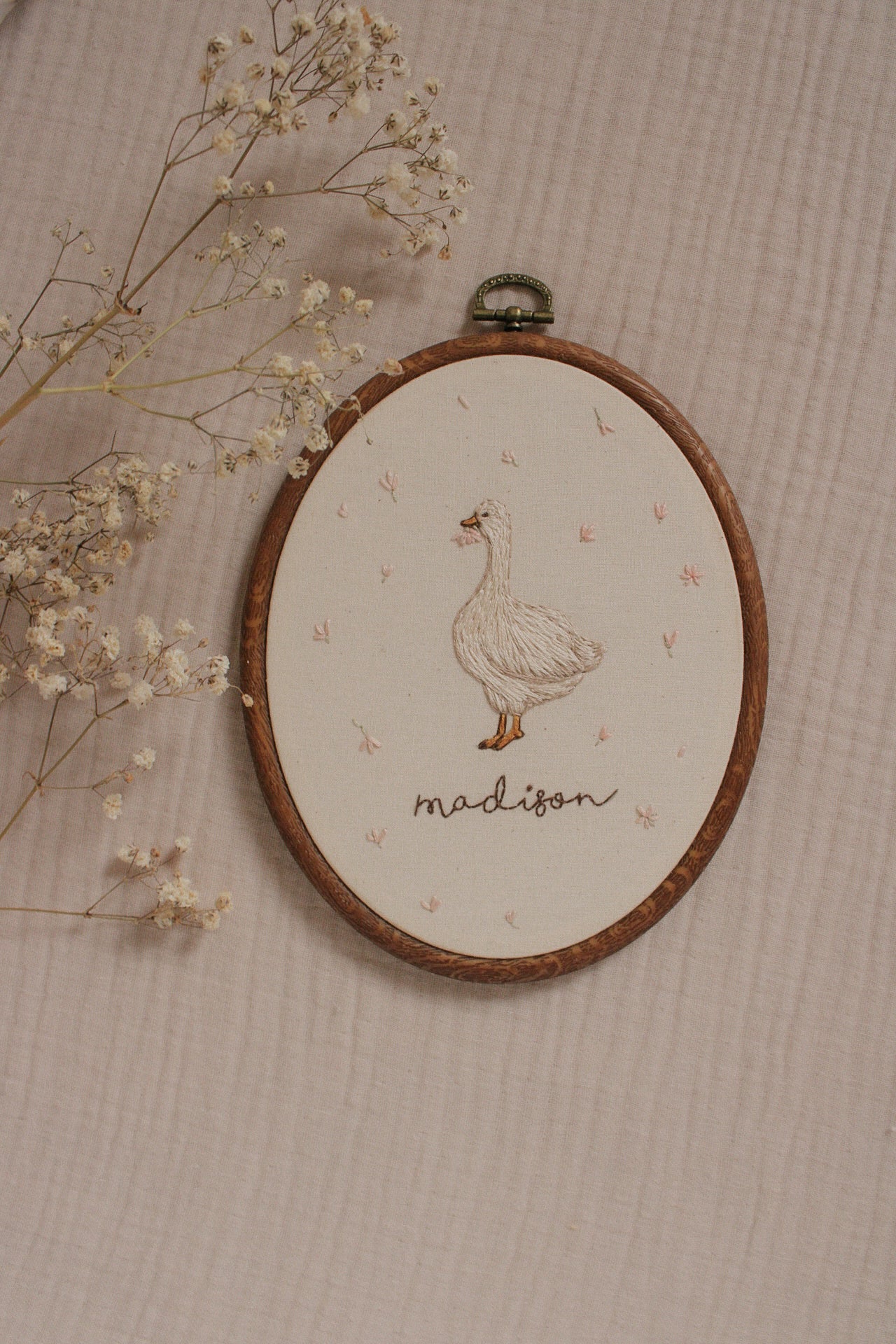 Billie - broderie pour enfant oie