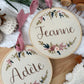 Agathe - broderie pour enfant petites fleurs
