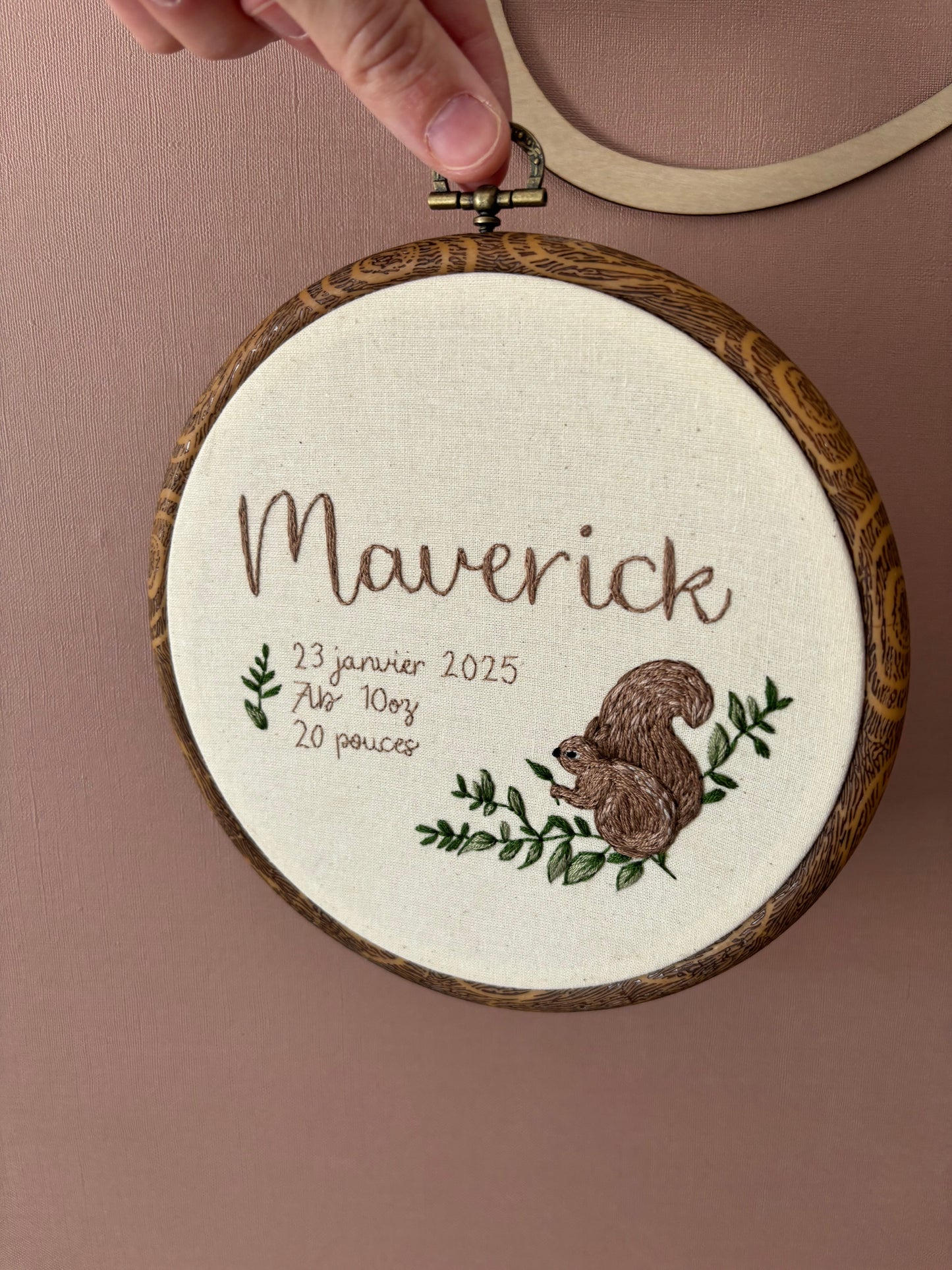 Broderie pour enfant - personnalisé