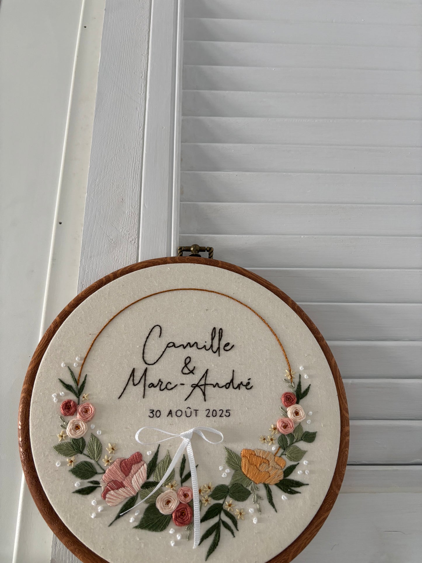 Broderie de mariage